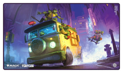 Ultimate Guard speelmat Magic: The Gathering | Teenage Mutant Ninja Turtles - Zwart Ongewoon