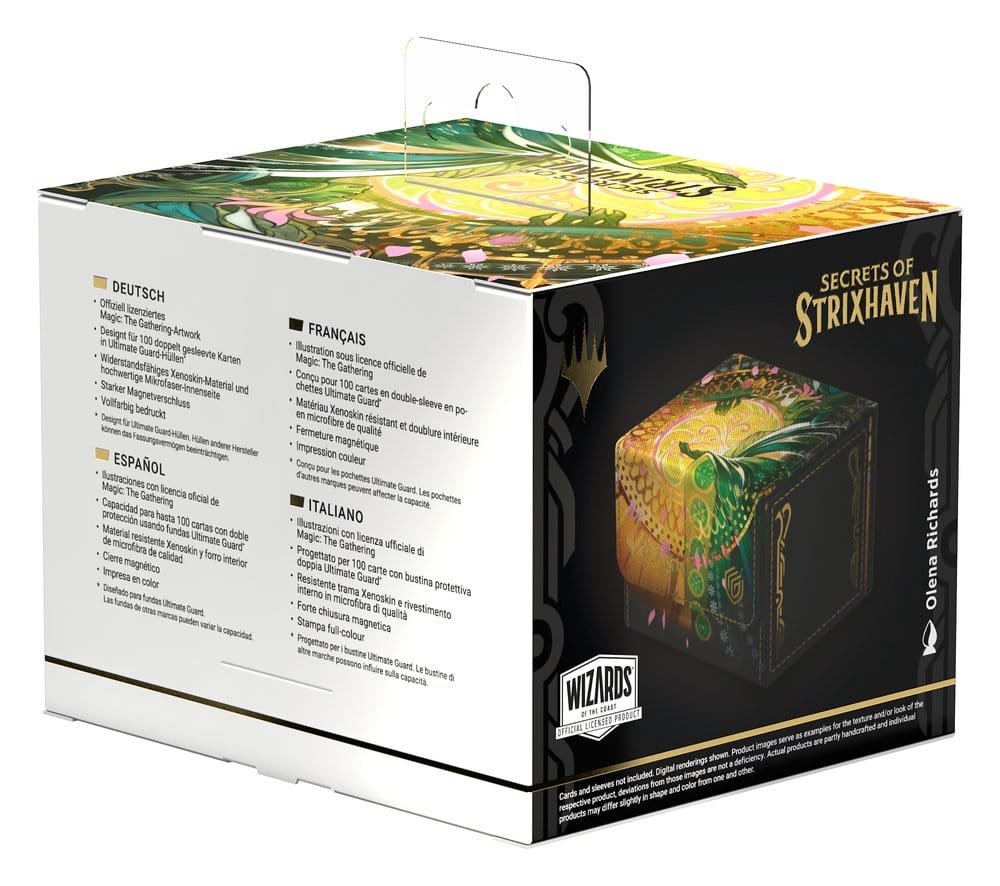 Ultimate Guard Ultimate Guard Sidewinder 100+ Xenoskin Magic: The Gathering "Secrets of Strixhaven" - Groen Zeldzaam (alternatieve kunst)
