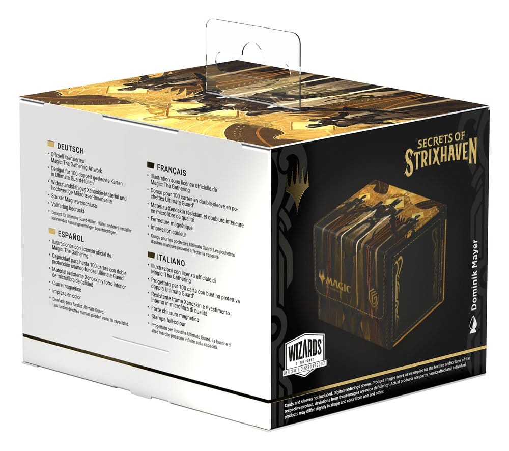 Ultimate Guard Sidewinder 100+ Xenoskin Magic: The Gathering "Secrets of Strixhaven" - Wit zeldzaam (alternatieve kunst)