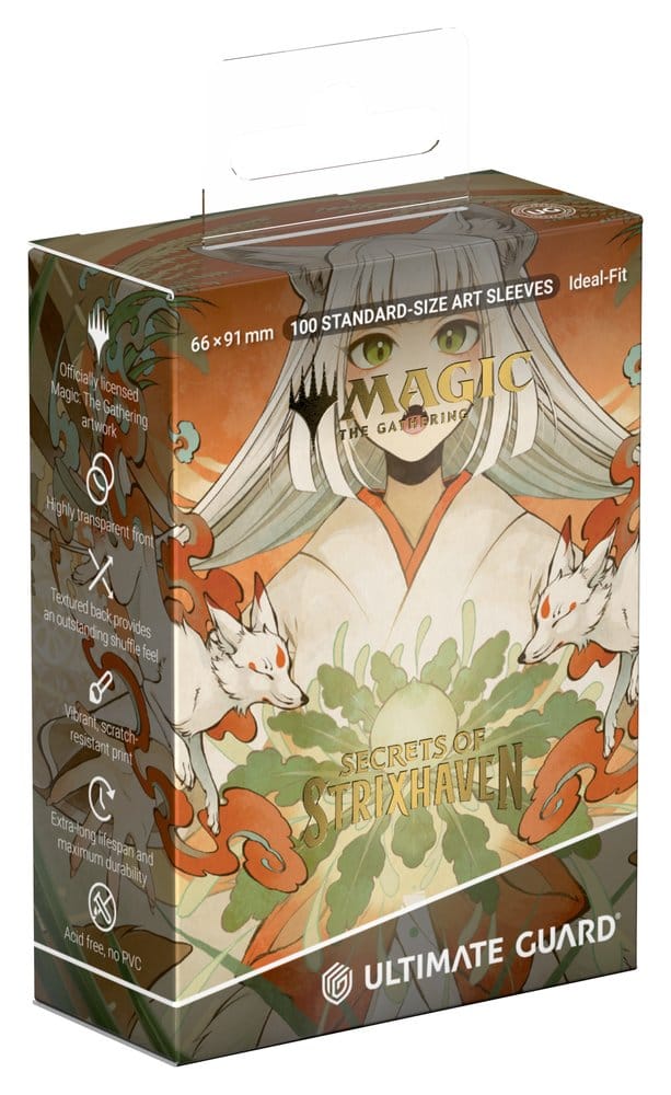 Ultimate Guard Art Sleeves Magic: The Gathering "Secrets of Strixhaven" - Groen Zeldzaam (alternatieve kunst)