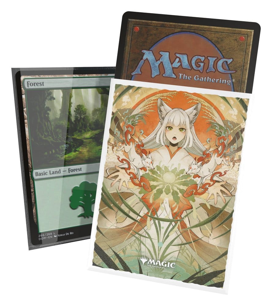 Ultimate Guard Art Sleeves Magic: The Gathering "Secrets of Strixhaven" - Groen Zeldzaam (alternatieve kunst)