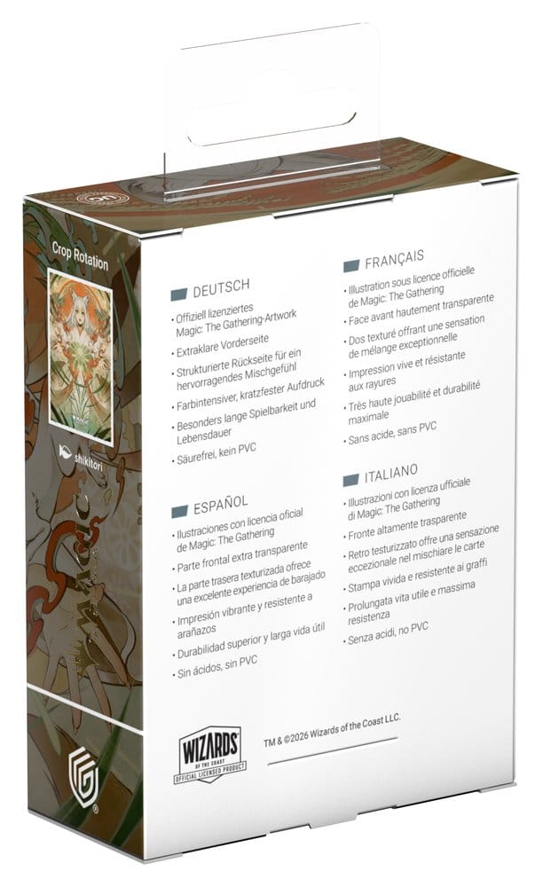 Ultimate Guard Art Sleeves Magic: The Gathering "Secrets of Strixhaven" - Groen Zeldzaam (alternatieve kunst)