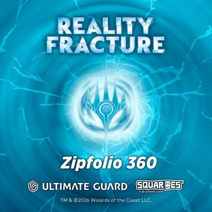Ultimate Guard Zipfolio 360 Xenoskin Magic: The Gathering "Reality Fracture" - Blauw Zeldzaam / Veelkleurig Zeldzaam