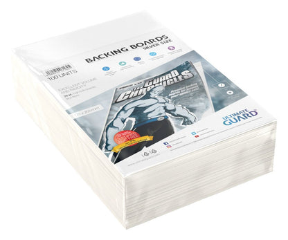 Ultimate Guard Comic Backing Boards (100) - Zilvermaat
