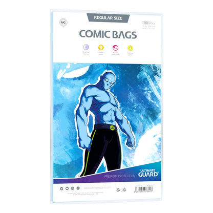 Ultimate Guard Comic Bags Standard (100) - Regelmatig formaat