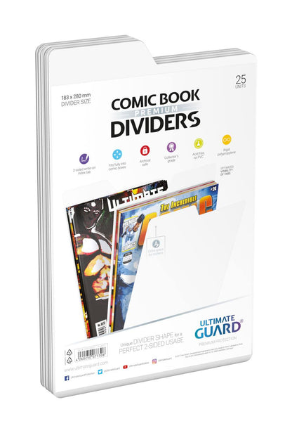 Ultimate Guard Comic Book Dividers (25) - Wit