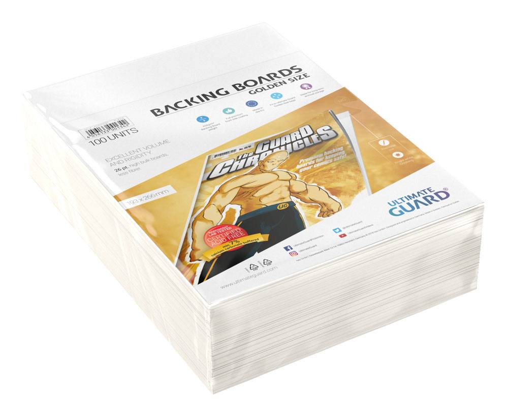 Ultimate Guard Comic Backing Boards (100) - Gouden maat