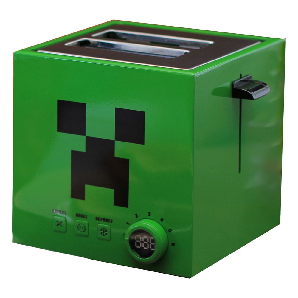 Minecraft Broodrooster Groene Creeper Kubus