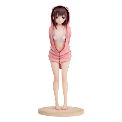 Origineel personage PVC standbeeld zwempak hoodie misaki illustratie door Jonsun 26 cm