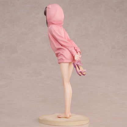 Origineel personage PVC standbeeld zwempak hoodie misaki illustratie door Jonsun 26 cm