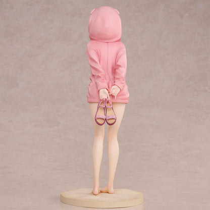 Origineel personage PVC standbeeld zwempak hoodie misaki illustratie door Jonsun 26 cm