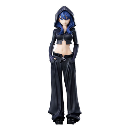 Gridman Universe Zozo Black Collection standbeeld PVC Rikka Takarada 24 cm