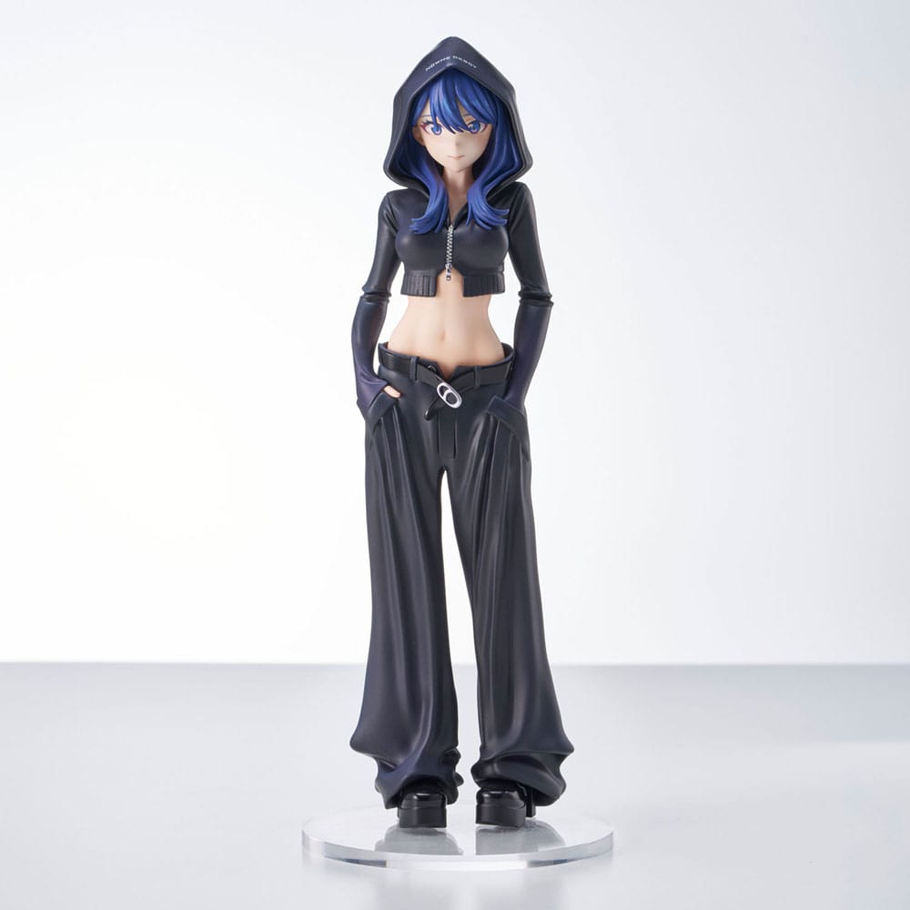 Gridman Universe Zozo Black Collection standbeeld PVC Rikka Takarada 24 cm