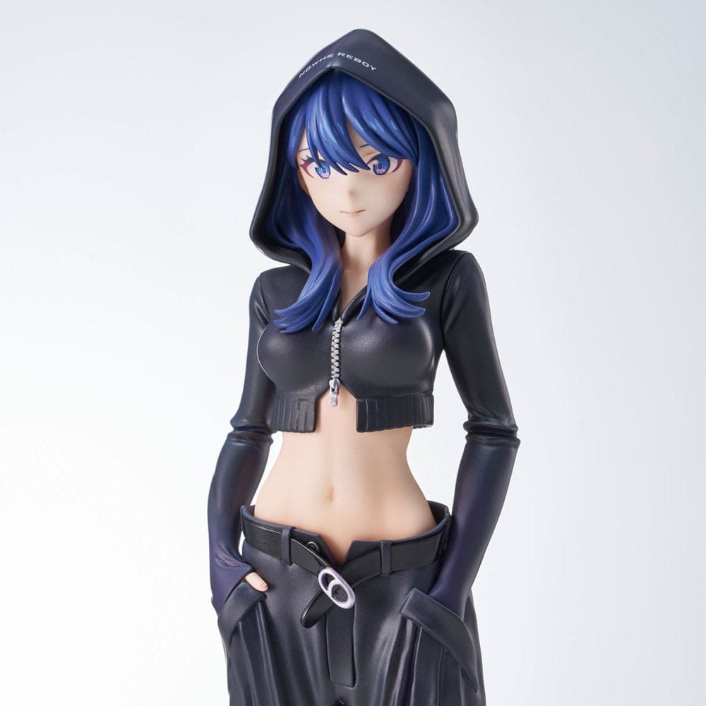 Gridman Universe Zozo Black Collection standbeeld PVC Rikka Takarada 24 cm