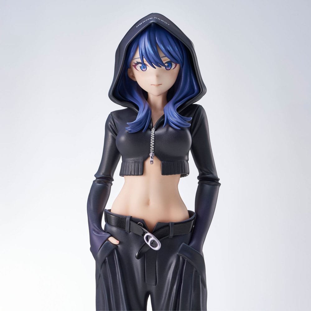 Gridman Universe Zozo Black Collection standbeeld PVC Rikka Takarada 24 cm