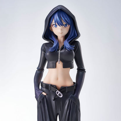 Gridman Universe Zozo Black Collection standbeeld PVC Rikka Takarada 24 cm