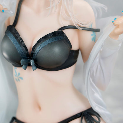 Origineel personage PVC-standbeeld 1/7 Silver-Haired Girl Sky Blue Morning Special Outfit Ver. door Fuumi Illustratie 16 cm