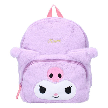 Sanrio Rugzak Kuromil Fluffy Festival Paars 26 cm