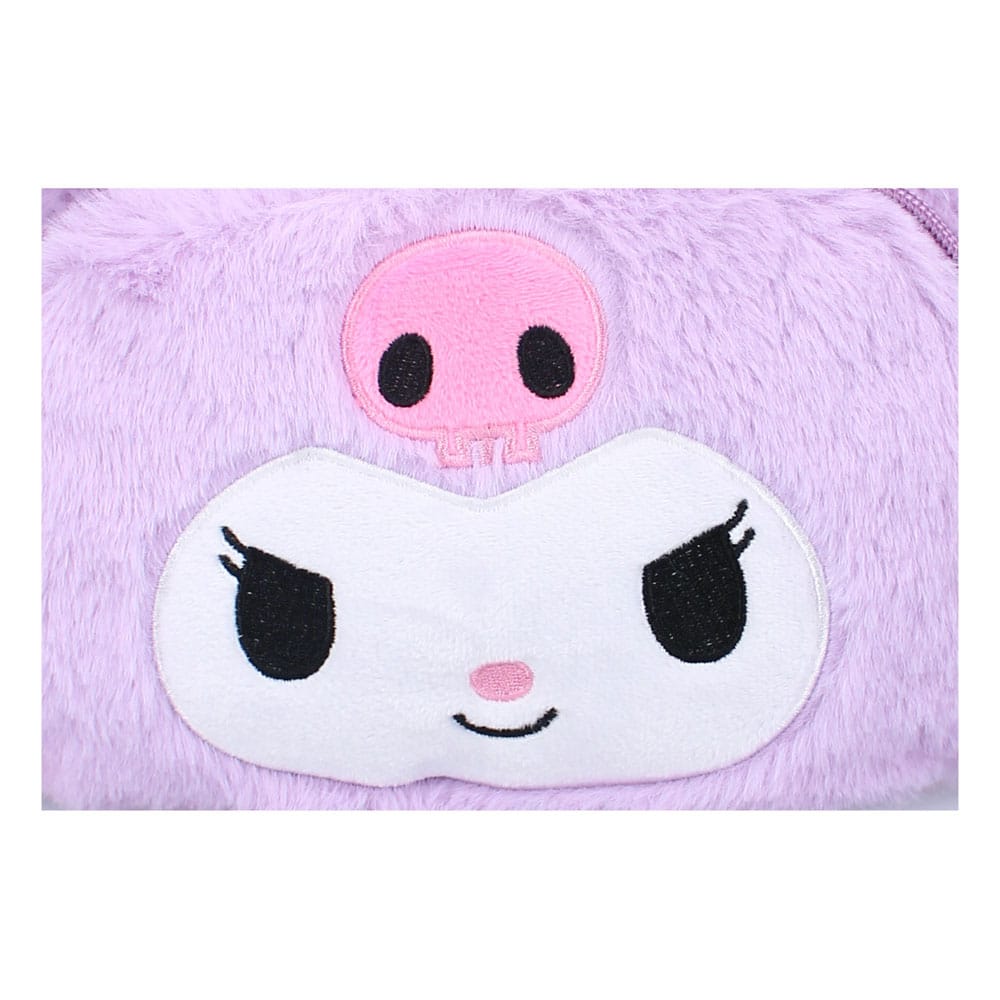 Sanrio Rugzak Kuromil Fluffy Festival Paars 26 cm