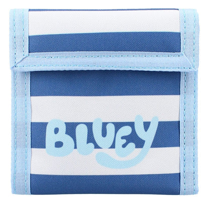 Bluey Wallet Black Bluey spring in de lol