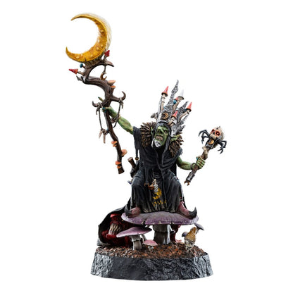 Warhammer: Age of Sigmar-standbeeld 1/6 Skragrott the Loonking Limited Edition 41 cm