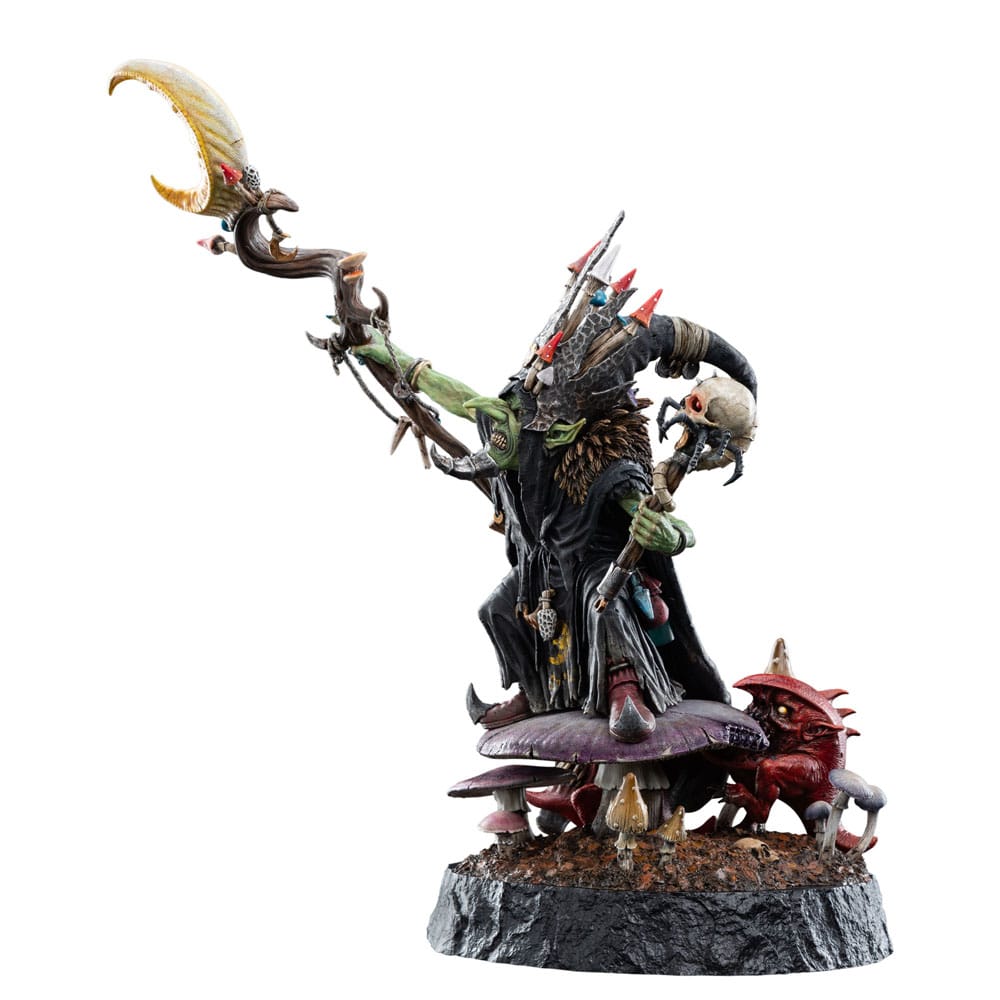 Warhammer: Age of Sigmar-standbeeld 1/6 Skragrott the Loonking Limited Edition 41 cm