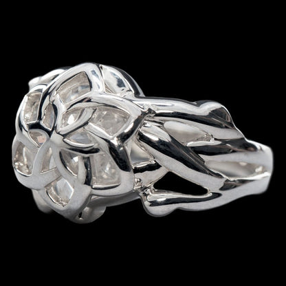 Lord of the Rings Nenya - The Ring of Galadriel (Sterling Silver) maat 9.75