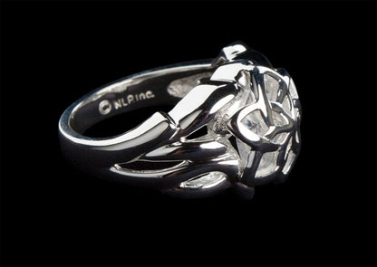 Lord of the Rings Nenya - The Ring of Galadriel (Sterling Silver) maat 9.75