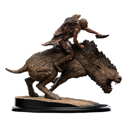 Lord of the Rings Minibeeldje Sharkû op Warg 18 cm