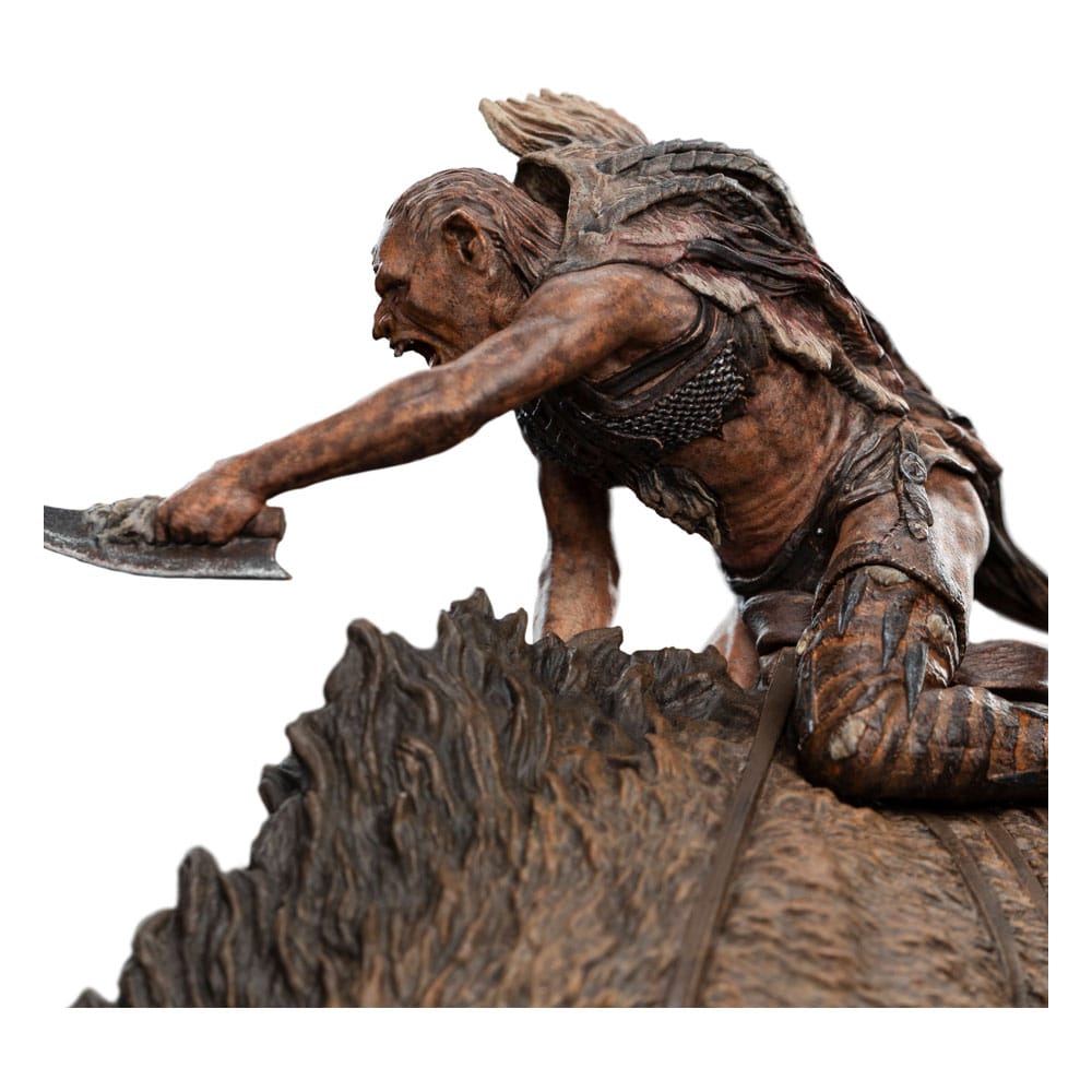 Lord of the Rings Minibeeldje Sharkû op Warg 18 cm
