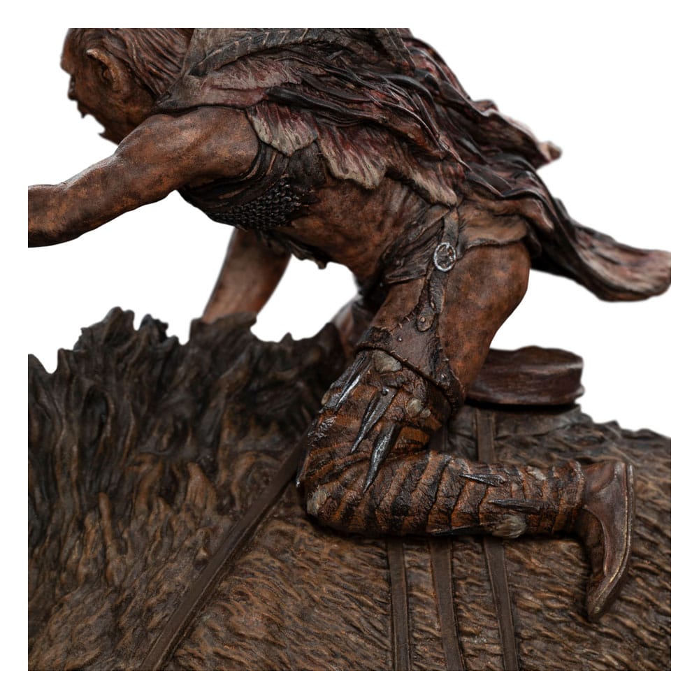 Lord of the Rings Minibeeldje Sharkû op Warg 18 cm