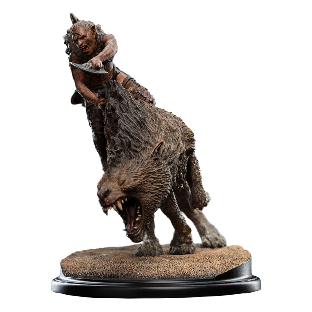 Lord of the Rings Minibeeldje Sharkû op Warg 18 cm