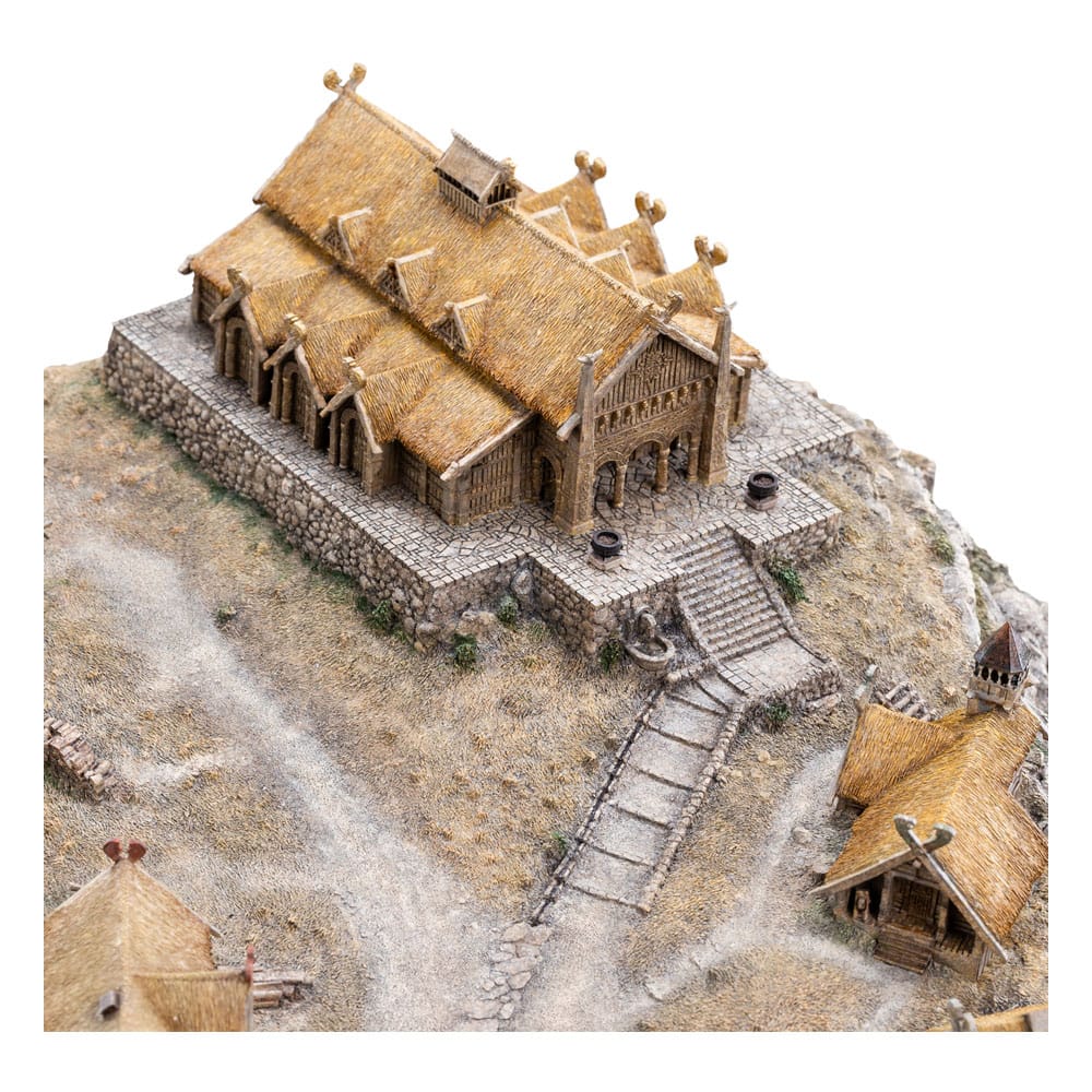 Lord of the Rings Beeld Edoras - Beperkte oplage 15 cm