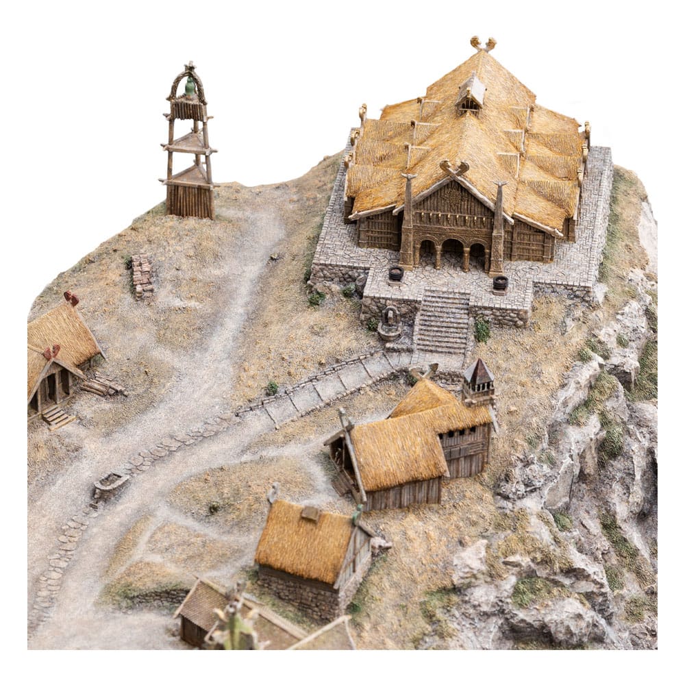 Lord of the Rings Beeld Edoras - Beperkte oplage 15 cm