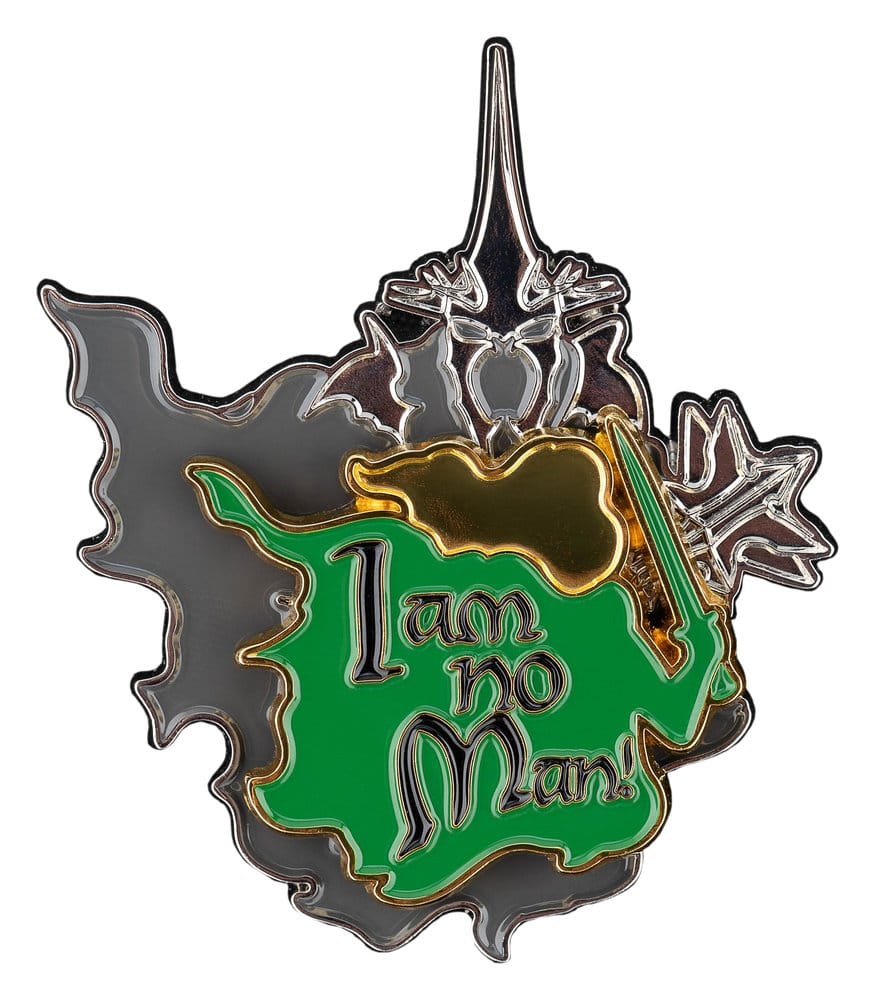 Lord of the Rings verzamelaarspins 2-pack Niemand kan mij vermoorden en ik ben geen man! 7 cm