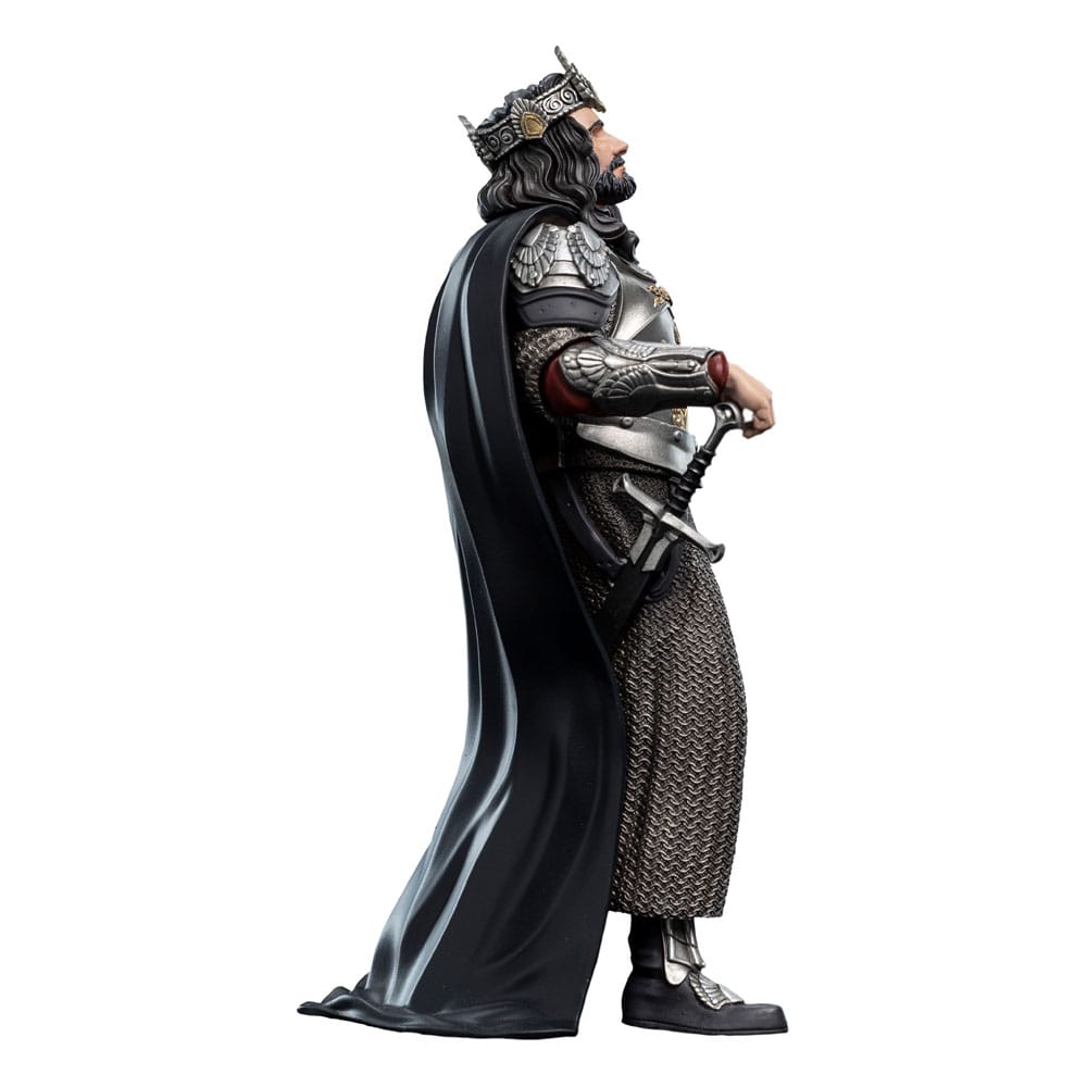Lord of the Rings Mini Epics Vinyl Figuur King Aragorn 19 cm