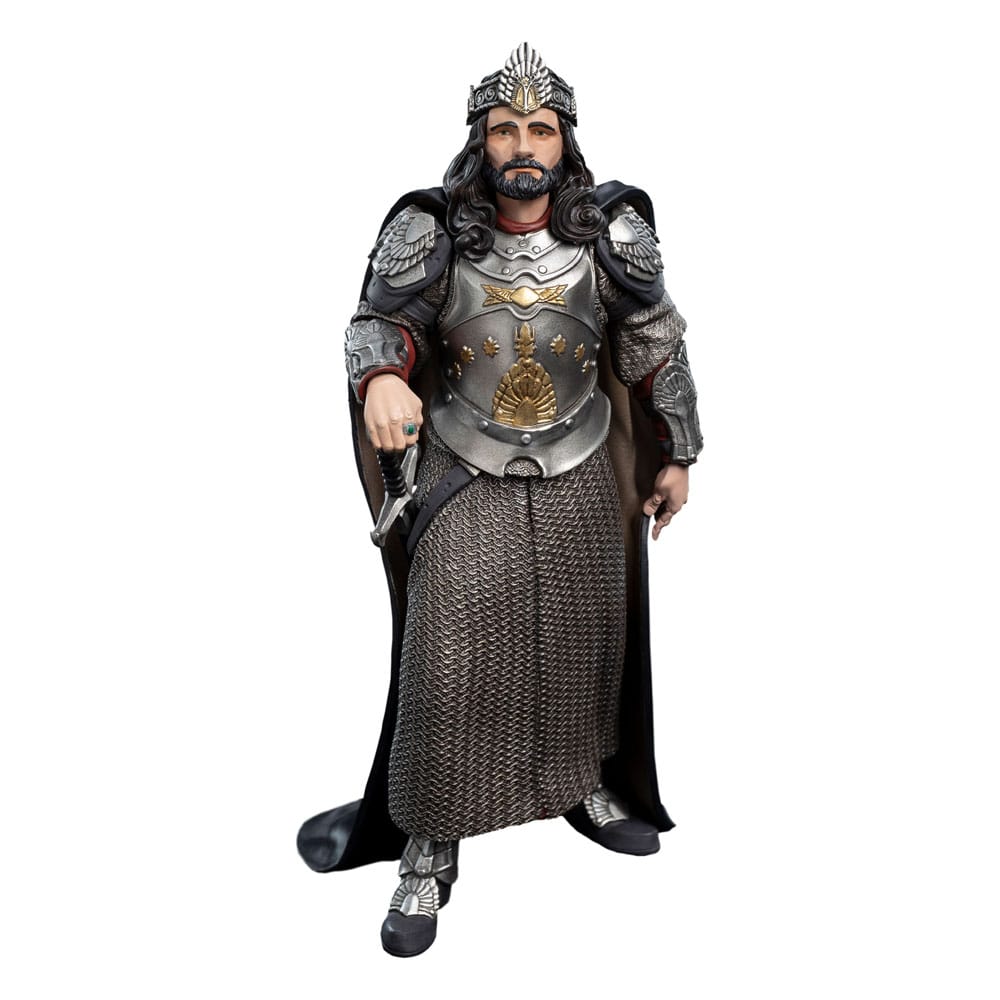 Lord of the Rings Mini Epics Vinyl Figuur King Aragorn 19 cm