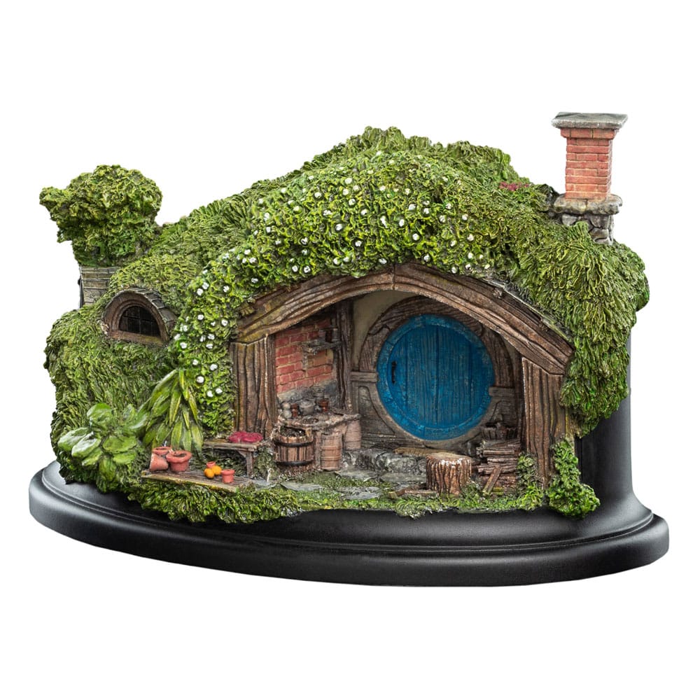 Het Hobbit -standbeeld Hobbit Hole - 1 Hill Lane 12 cm
