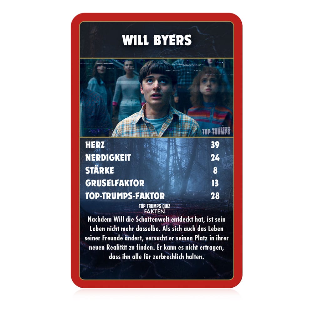 Stranger Things Card Game top Trumps Collectables *Duitse versie *