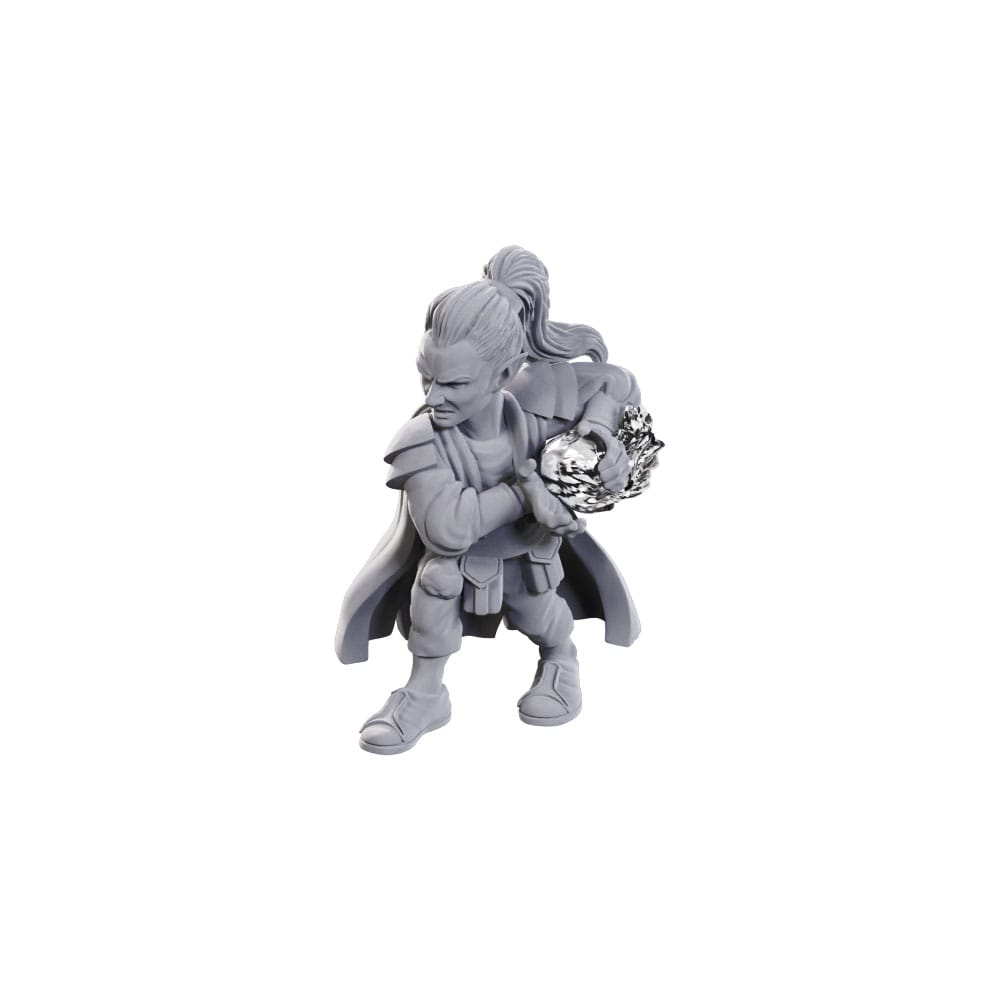 D&amp;D Nolzur's Marvelous Miniatures Ongeverfde Miniaturen Piraten Deck Wizard