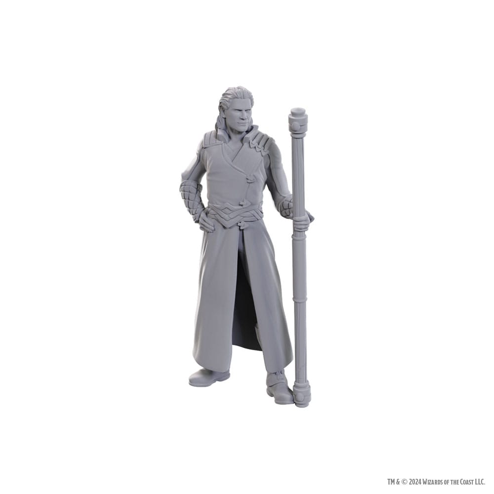 D&D Nolzur's prachtige miniaturen ongeverfd miniatuur Gale & Astarion