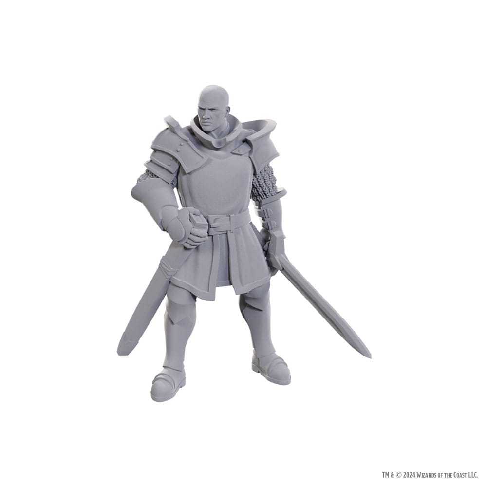 D&D Nolzur's prachtige miniaturen ongeverfd miniatuur Ulder Ravengard & Zevlor