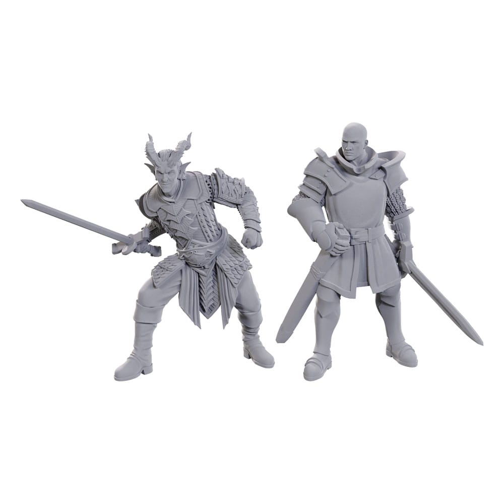 D&D Nolzur's prachtige miniaturen ongeverfd miniatuur Ulder Ravengard & Zevlor