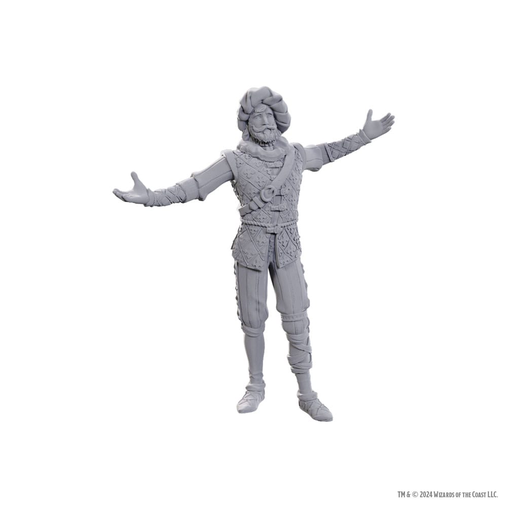 D&D Nolzur's prachtige miniaturen Ongeverfde miniatuur Volo & Withers