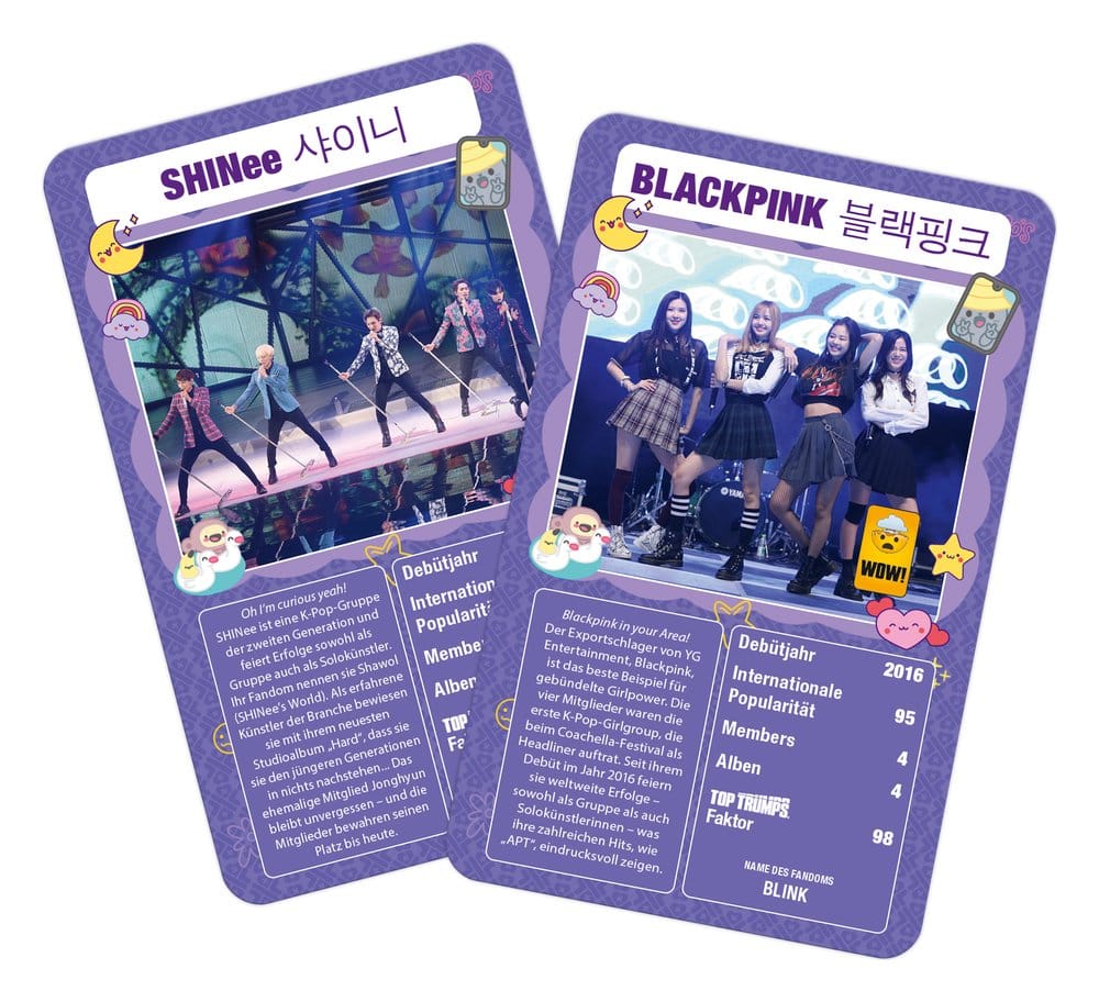 K-Pop Kaartspel Top Trumps *Duitse versie*