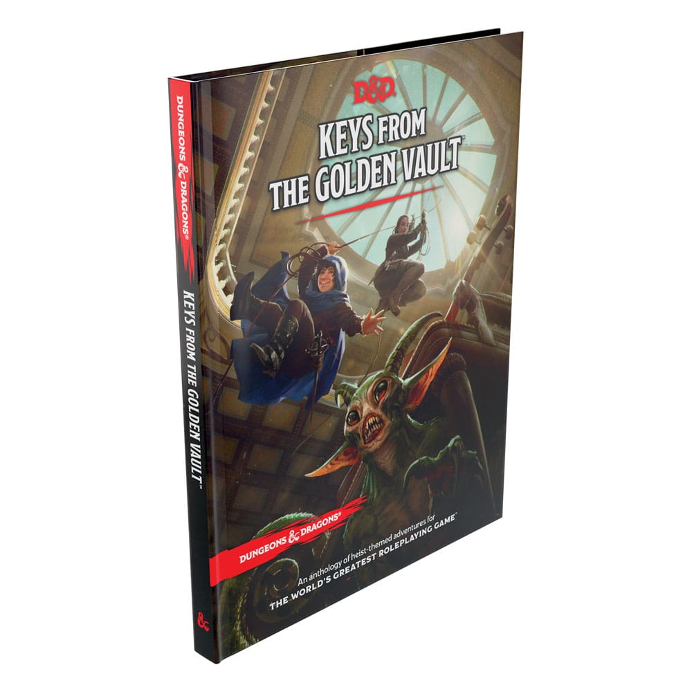 Dungeons & Dragons RPG Adventure Keys uit de Golden Vault Engels