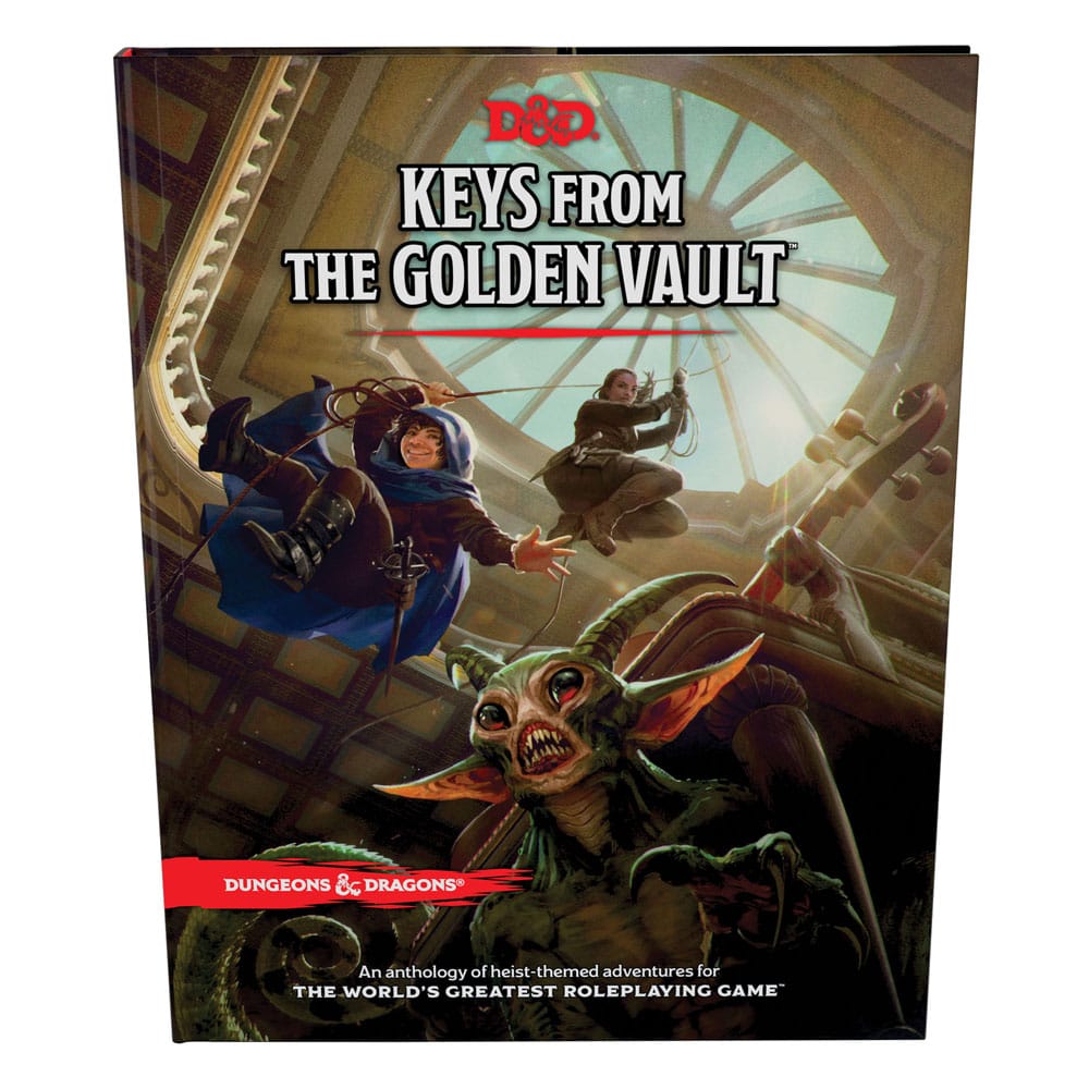 Dungeons & Dragons RPG Adventure Keys uit de Golden Vault Engels