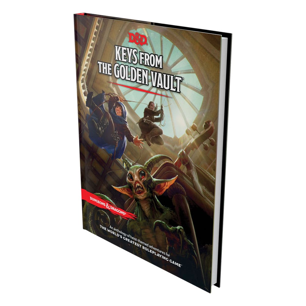 Dungeons & Dragons RPG Adventure Keys uit de Golden Vault Engels