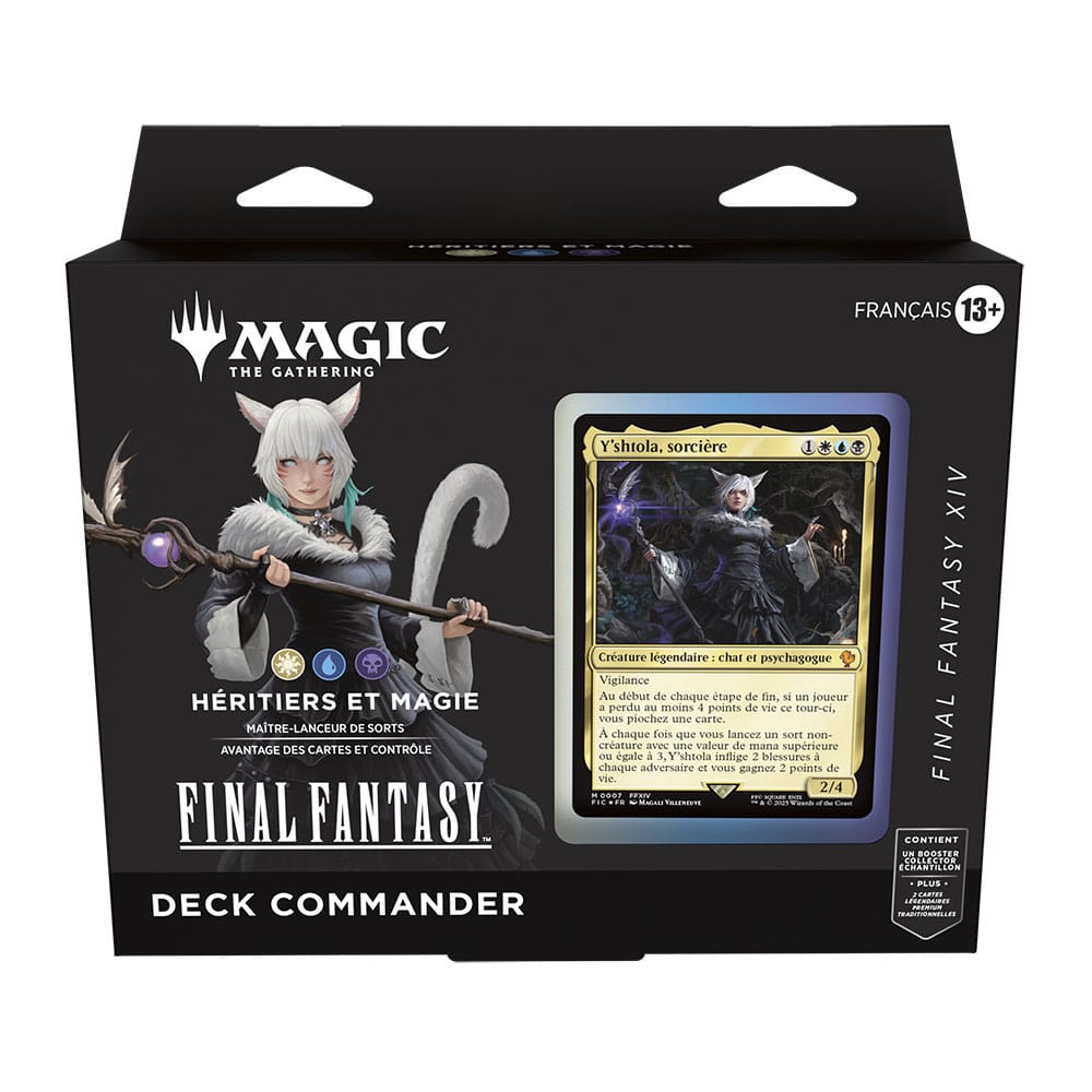 Magic the Gathering Final Fantasy Commander Decks Display (4) Frans
