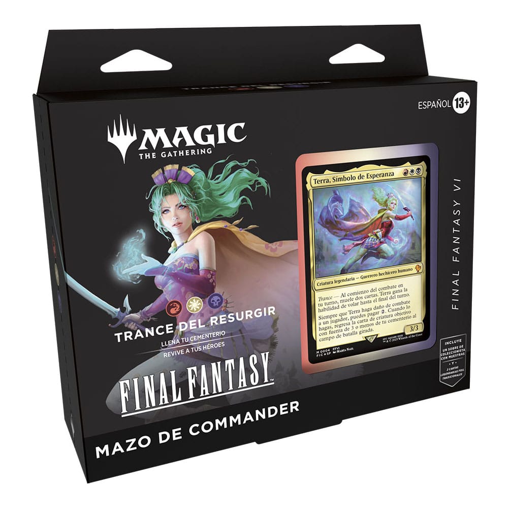 Magic the Gathering Final Fantasy Commander Decks Display (4) Spaans